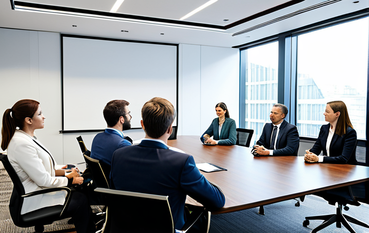 **
"A diverse group of people, professional attire, attending a financial seminar about bond investments in a modern conference room, fully clothed, appropriate content, safe for work, natural pose, correct proportions, well-formed hands, discussing investment strategies, family-friendly, professional presentation slides in the background, high quality."
**