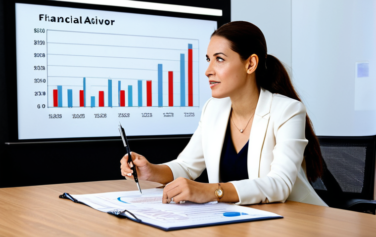 Floating Rate Bond Professional**
"A financial advisor in a modern office, explaining a floating rate bond to a fully clothed, professional-dressed client. The advisor is pointing at a dynamic graph showing fluctuating interest rates. The client is listening attentively, with a pen in hand. Safe for work, appropriate content, perfect anatomy, natural proportions, family-friendly."
**