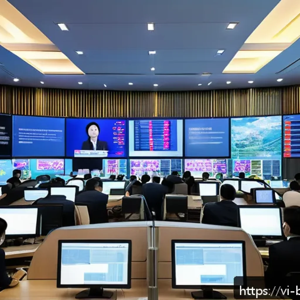 채권 시장 트렌드 분석 - A modern Vietnamese financial office scene showing a diverse group of professional investors analyzi...