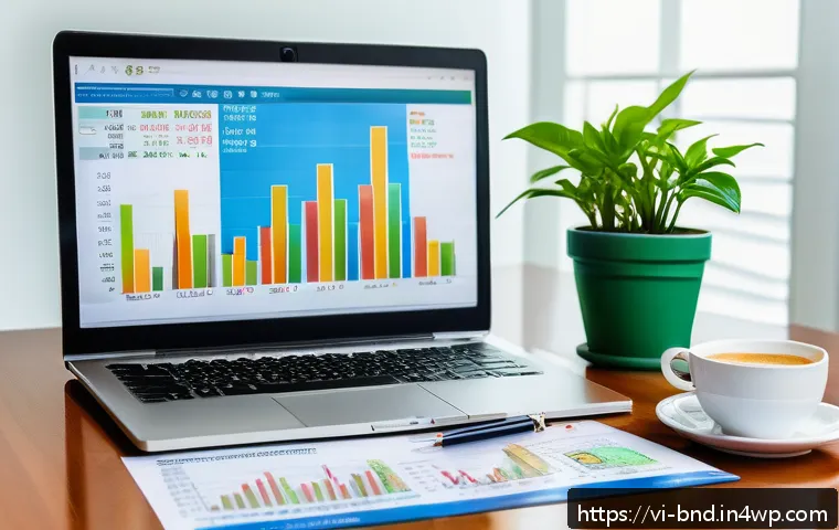 국채와 기업채의 수익률 비교 - A detailed, professional Vietnamese investor's workspace featuring a modern laptop displaying govern...